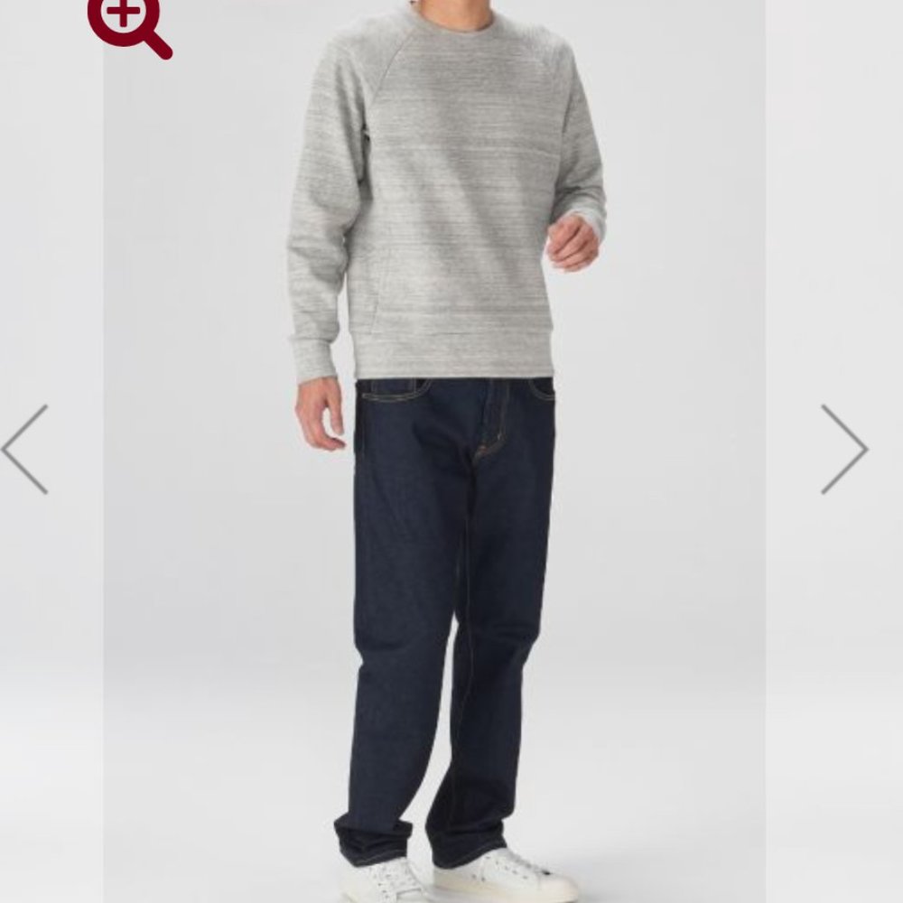Muji Men’s Double Knit Sweatshirt